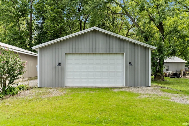 760 Ln 136 Turkey Lk, Hudson, IN 46747 - view of detached garage