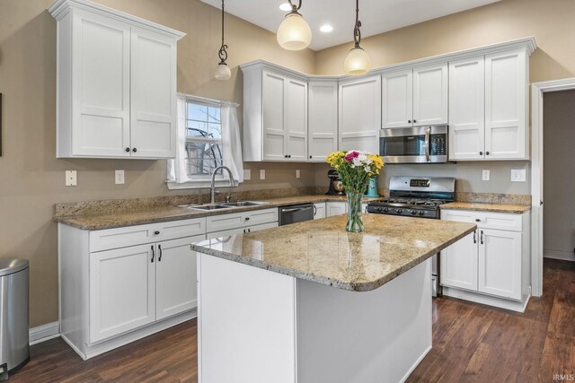 1814 Abbotsbury Way, Lafayette, IN 47909 - kitchen featuring white cabinets, stainless steel appliances, and a sink