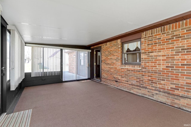 416 Maple St, Tipton, IN 46072 - view of unfurnished sunroom