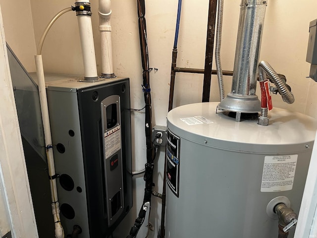 utilities featuring water heater
