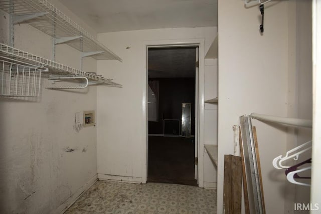 1620 Shelby Ave, Evansville, IN 47714 - clothes washing area with light floors, laundry area, and washer hookup