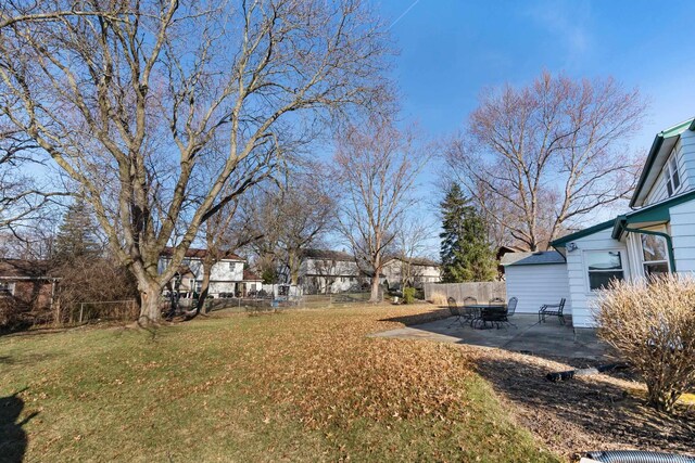 3323 Kiowa Ct, Fort Wayne, IN 46815 - view of yard featuring fence and a patio area