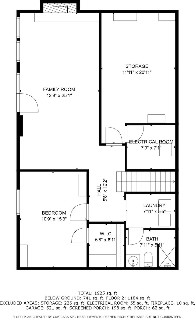 5771 E Kings Rd, Bloomington, IN 47408 - room layout