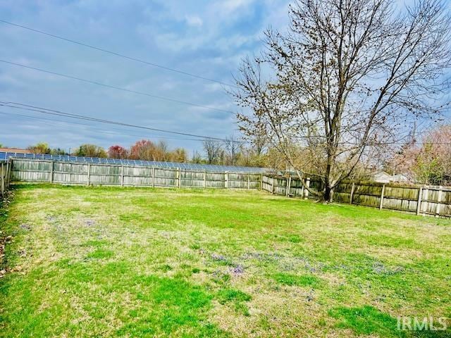 7224 E Gum St, Evansville, IN 47715 - view of yard with a fenced backyard