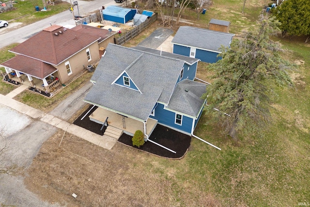 drone / aerial view