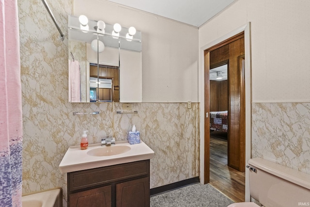 7990 S 150 E, Wolcottville, IN 46795 - full bathroom featuring toilet and vanity