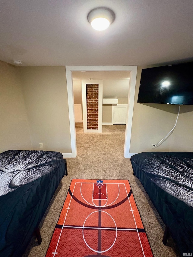 1951 Indian Mounds Blvd, Evansville, IN 47715 - bedroom with carpet floors and baseboards