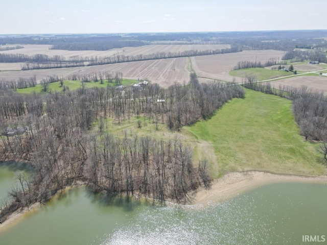 2645 S Greensboro Pike, New Castle, IN 47362 - drone / aerial view with a water view and a rural view
