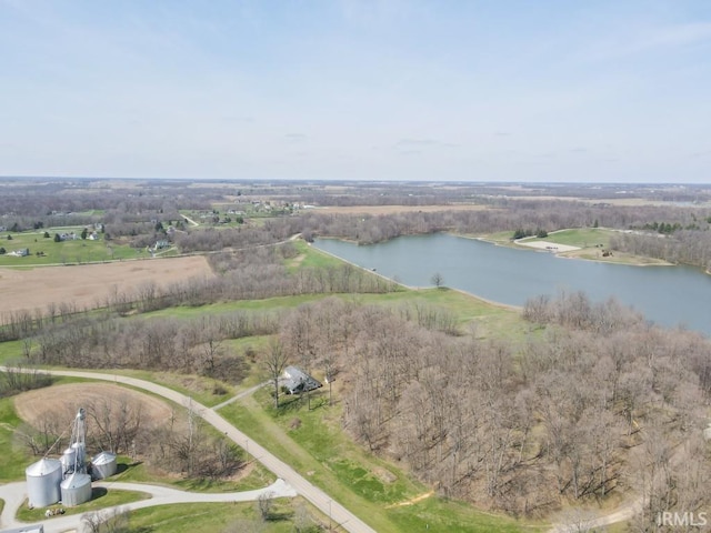 2645 S Greensboro Pike, New Castle, IN 47362 - drone / aerial view with a water view