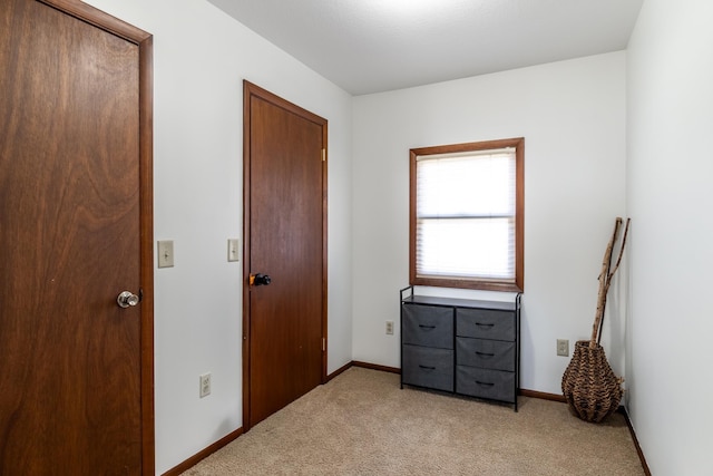 2680 S 390 W, Pleasant Lake, IN 46779 - bedroom with baseboards and light colored carpet