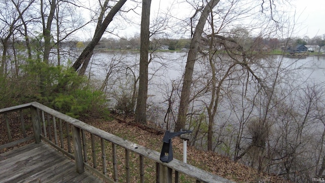 property view of water