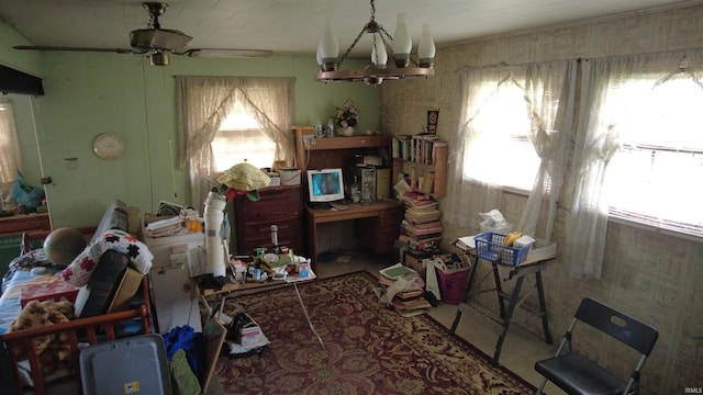 4915 E White Point Dr, Monticello, IN 47960 - dining room with a wealth of natural light