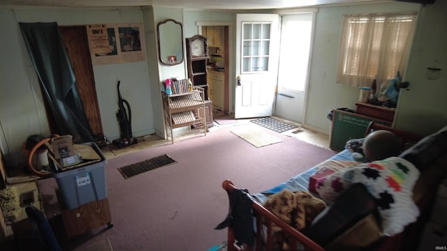 4915 E White Point Dr, Monticello, IN 47960 - living area with visible vents