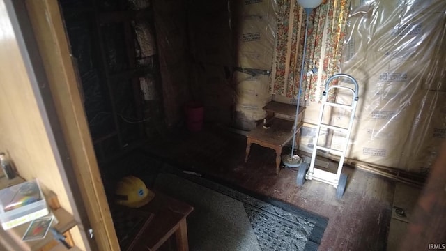 4915 E White Point Dr, Monticello, IN 47960 - interior space with wood finished floors