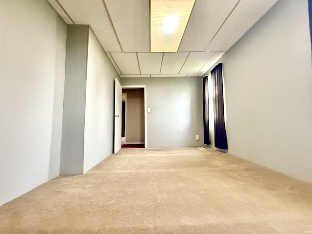 603 N Maple St, Converse, IN 46919 - carpeted spare room with a paneled ceiling