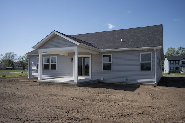 5115 Bankside Ct, Mishawaka, IN 46544 - rear view of property with a shingled roof