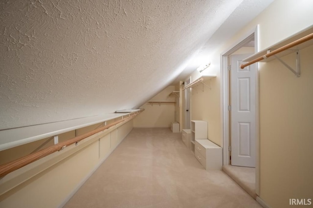 455 Lagrange St, West Lafayette, IN 47906 - bonus room with vaulted ceiling, a textured ceiling, and light colored carpet