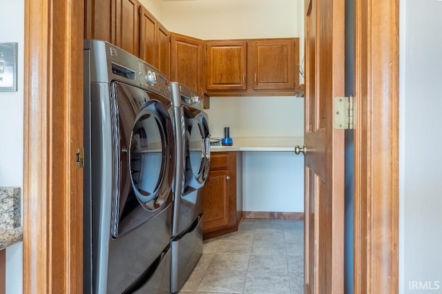 455 Lagrange St, West Lafayette, IN 47906 - laundry room with cabinet space and washer and dryer
