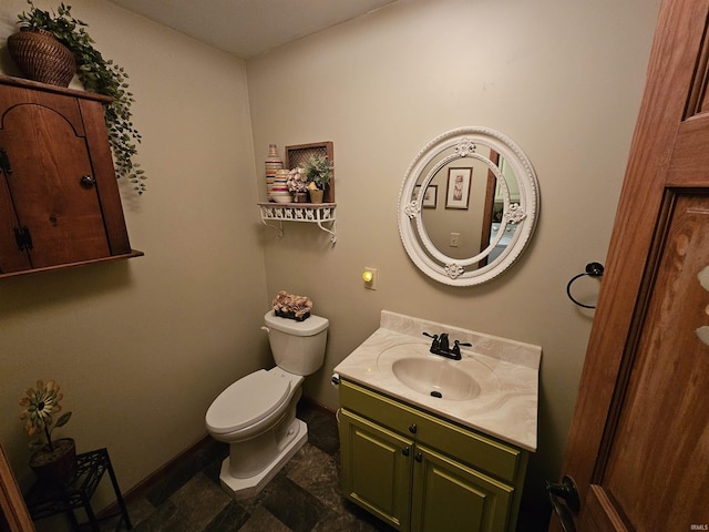 501 Monticello Dr, Vincennes, IN 47591 - bathroom featuring toilet and vanity