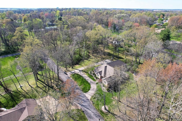 402 Easy St, Mount Carmel, IL 62863 - birds eye view of property with a view of trees