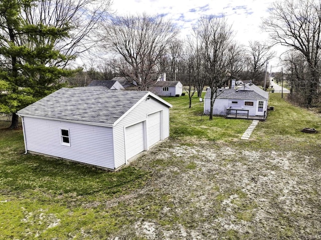 411 S County Road 550 E, Selma, IN 47383 - view of outdoor structure featuring an outbuilding