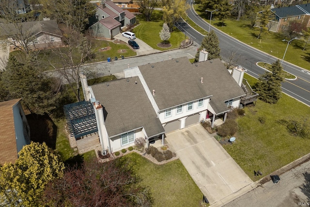 526 Cambridge Dr, Kokomo, IN 46902 - aerial view with a residential view