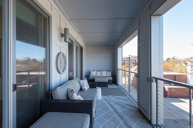 304 W Kirkwood Ave Unit 305, Bloomington, IN 47404 - balcony featuring an outdoor hangout area