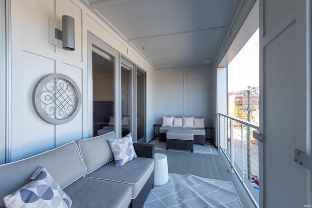 304 W Kirkwood Ave Unit 305, Bloomington, IN 47404 - balcony with an outdoor hangout area