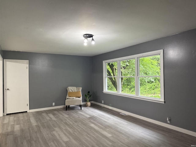 15336 County Farm Rd, Shoals, IN 47581 - unfurnished room featuring wood finished floors and baseboards