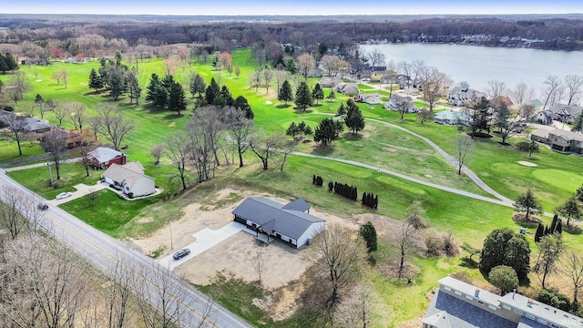8342 S Sr 17 Hwy, Plymouth, IN 46563 - birds eye view of property featuring a water view