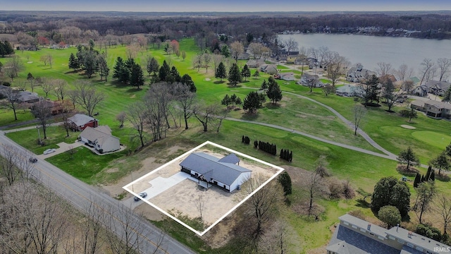 8342 S Sr 17 Hwy, Plymouth, IN 46563 - bird's eye view with a water view