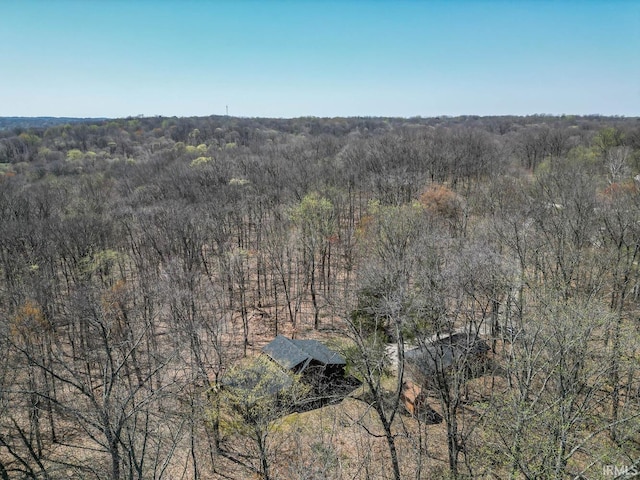 3066 N Pierce Dr, Solsberry, IN 47459 - bird's eye view with a forest view