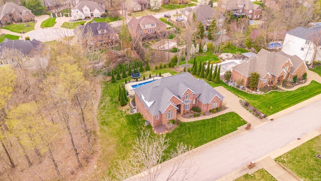 6455 Water Stone Ct, Newburgh, IN 47630 - birds eye view of property with a residential view