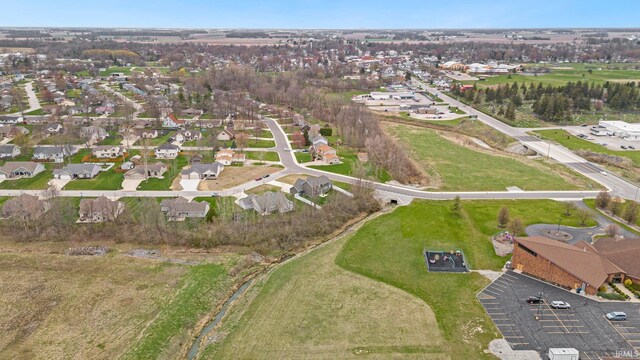 drone / aerial view