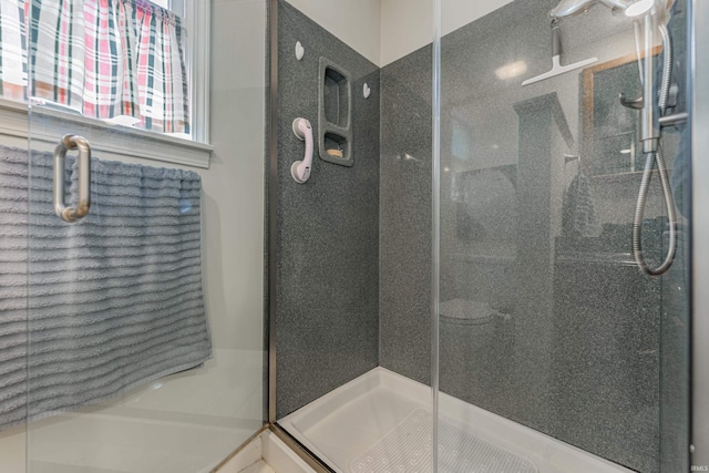 379 Pleasant View Dr, Evansville, IN 47711 - bathroom with a stall shower