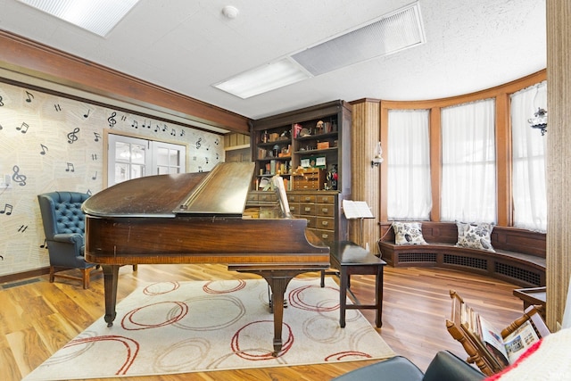 328 W Market St, Bluffton, IN 46714 - living area with wood finished floors and visible vents