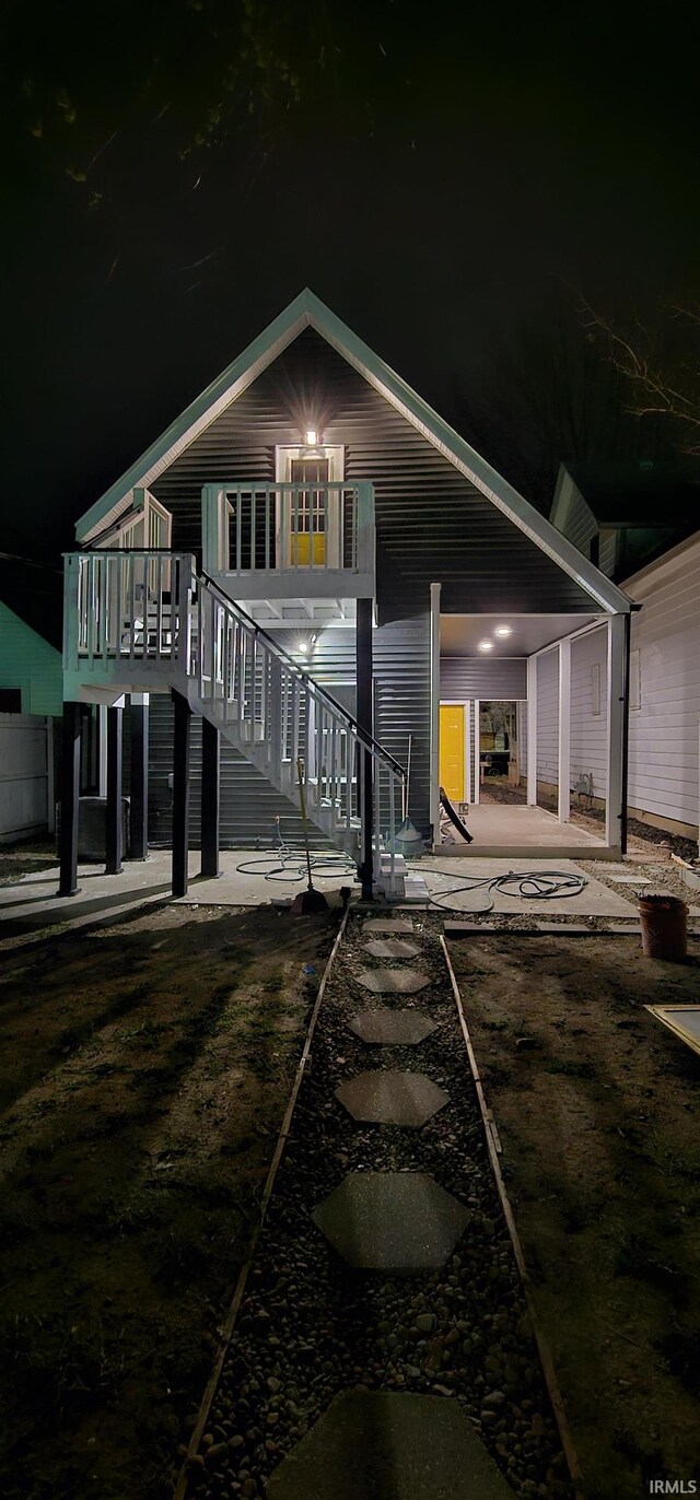 910 Harriet St, Evansville, IN 47710 - exterior space featuring a patio area