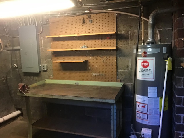 213 S Monticello St, Winamac, IN 46996 - utilities with electric panel and water heater