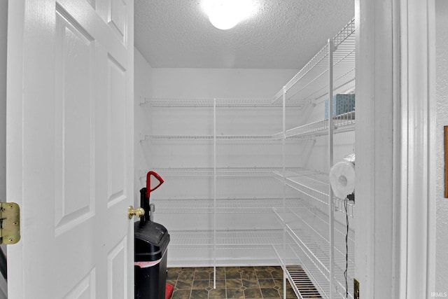 view of storage area