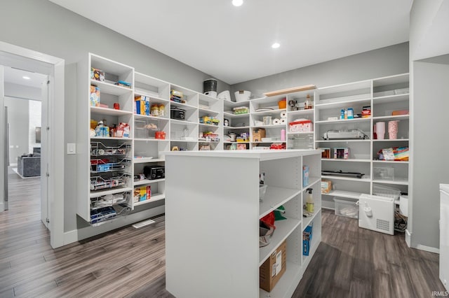 view of pantry