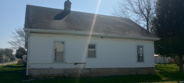 view of side of property