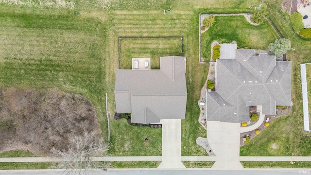 drone / aerial view