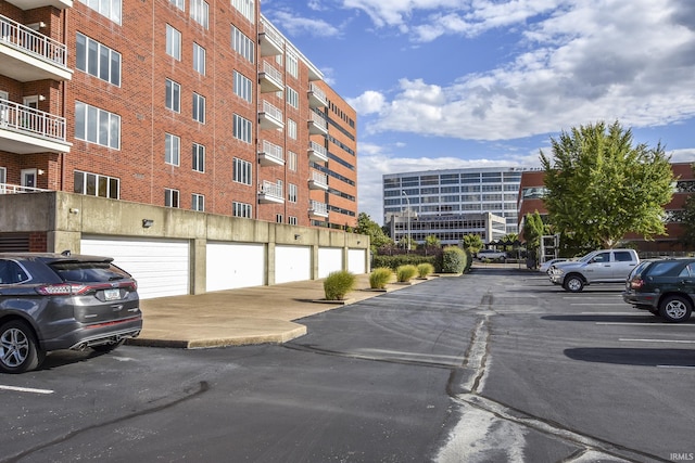 view of car parking