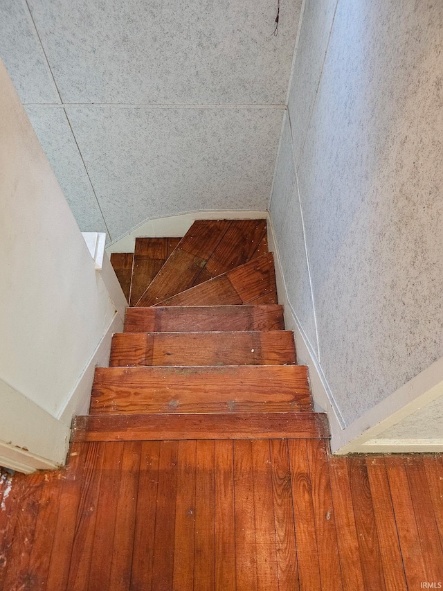 view of staircase
