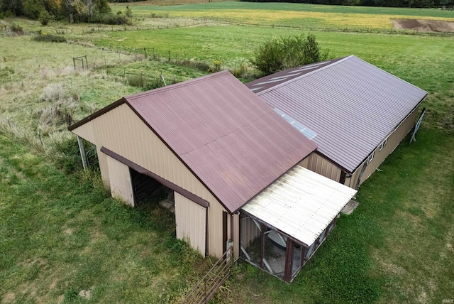 drone / aerial view