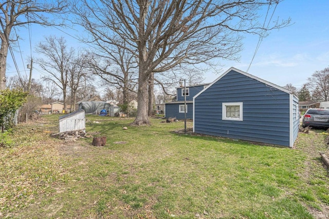 3930 Abbott St, Fort Wayne, IN 46806 - view of yard with an outdoor structure