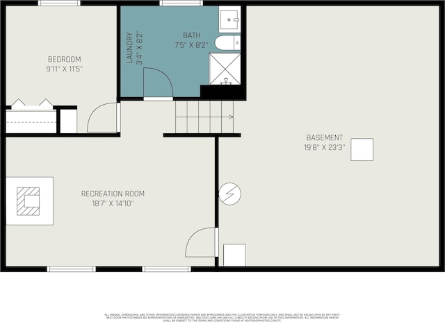 214 Parkwood Ln, South Bend, IN 46619 - floor plan
