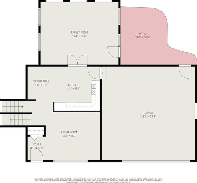 214 Parkwood Ln, South Bend, IN 46619 - view of layout