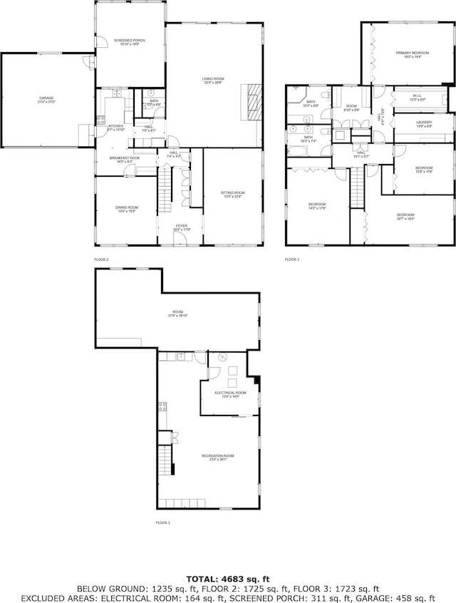 1618 Forest Park Blvd, Fort Wayne, IN 46805 - property floor plan
