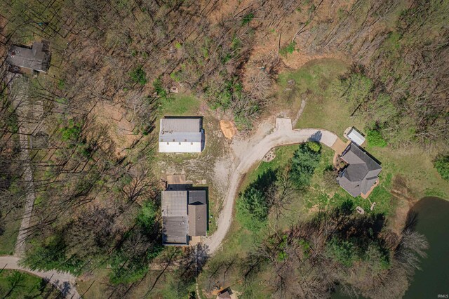 8901 Vienna Rd, Evansville, IN 47720 - birds eye view of property